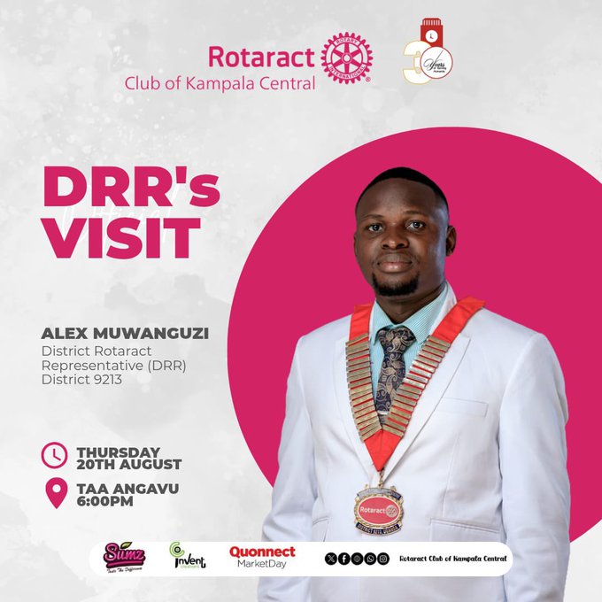 DRR's VISIT - Alex Muwanguzi