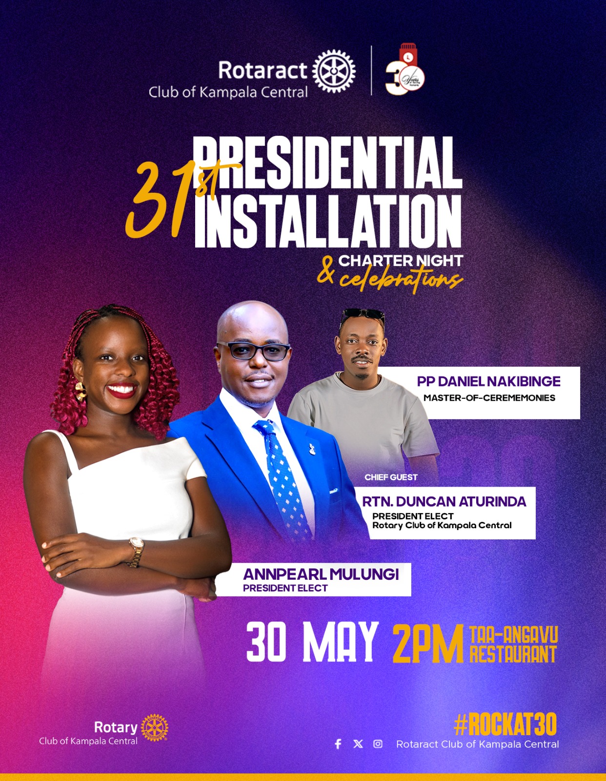 31st ROCK Installation - A Miraculous New Dawn